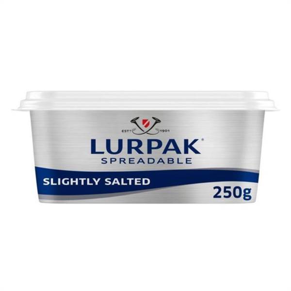 Lurpak Spreadable Slightly Salted Imported